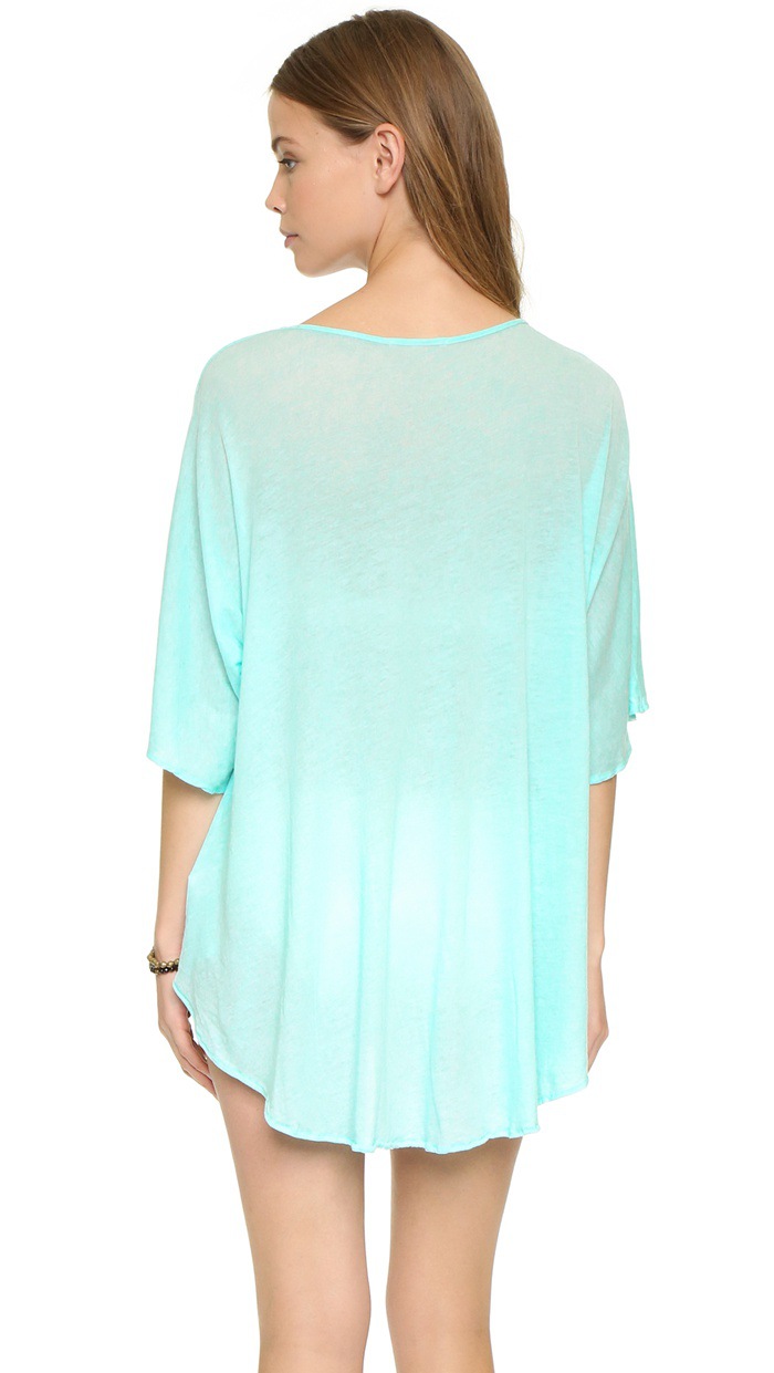 批发欧美高档棉印英文字欧美沙滩裙,沙滩衣