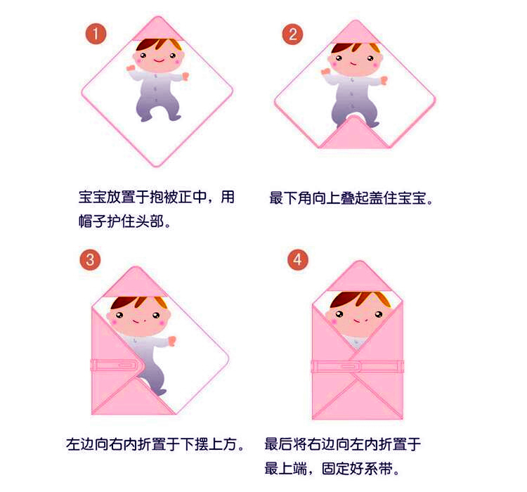 刚出生宝宝春秋季抱被 新生儿彩棉抱毯 初生婴儿纯棉包被春夏秋款
