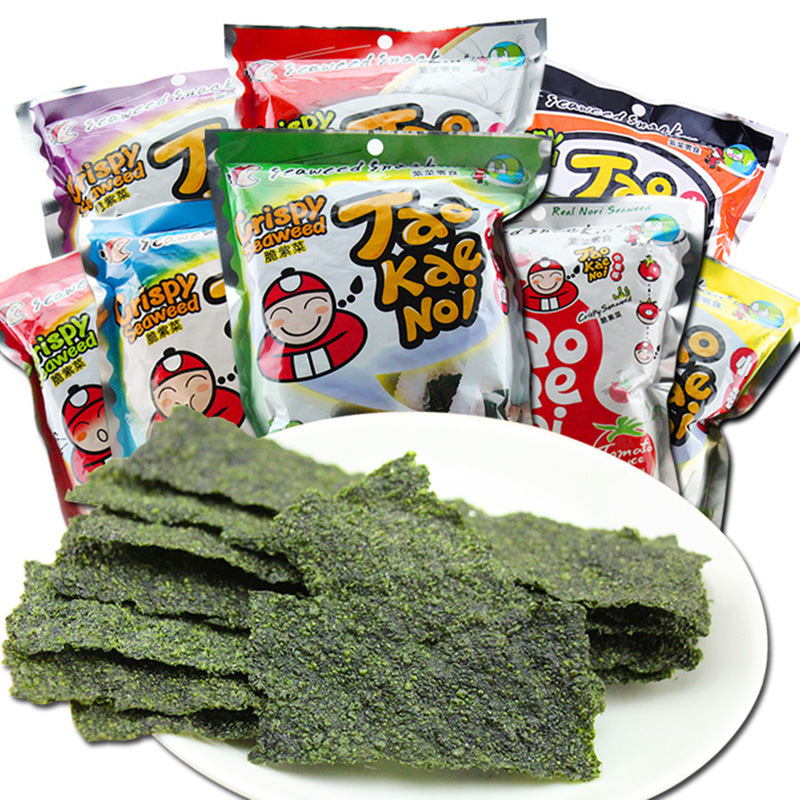 泰国进口小老板调味海苔36克袋海苔紫菜系列休闲零食