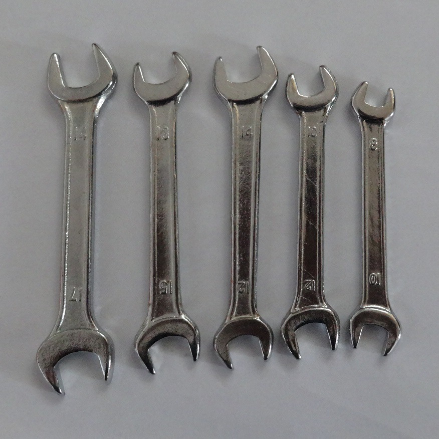 8/10/12/13/14/15/17 双头开口扳手 呆死扳手 外六角修理工具批发