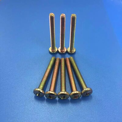 现货圆头十字机钉,gb818机钉彩锌2.5*14库存销量