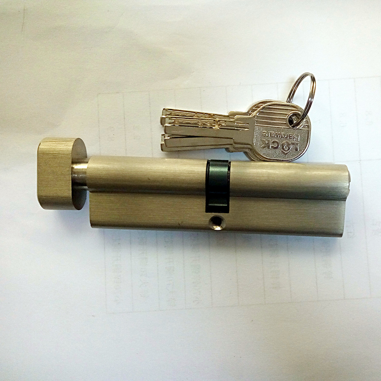 叶片锁芯 厂家直销 100长锁芯 全铜锁芯                    种类:锁