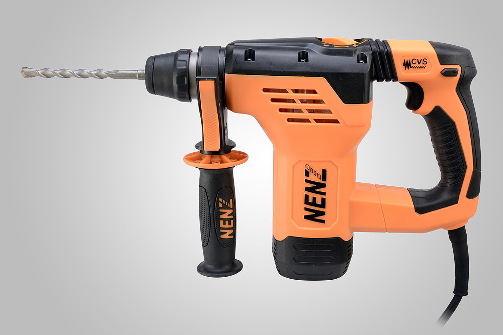 打孔无灰尘电锤三用工具电锤电镐冲击电钻带正反转大功率电动工具