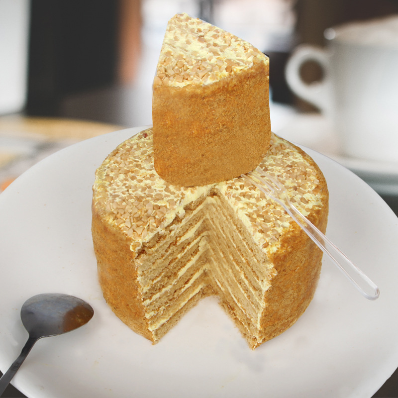 小蛋糕俄罗斯妮娅双山提拉米苏蛋糕休闲零食西餐一件代发500g