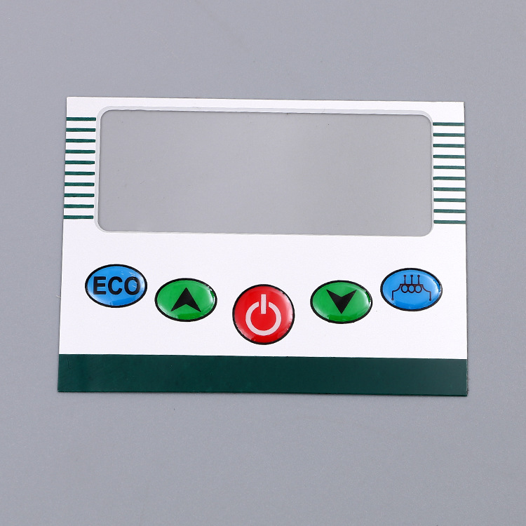 厂家直销批发控制pvc面板贴可来样定制丝印薄膜开关
