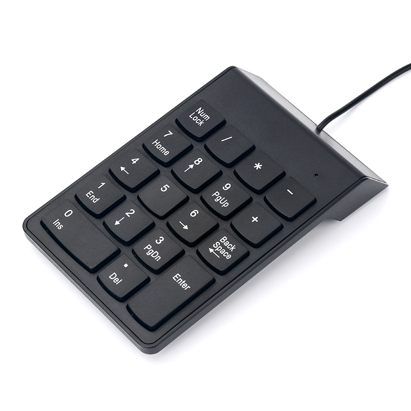 密码键盘超薄数字键盘 有线数字键盘 有线密码数字键盘 迷你键盘