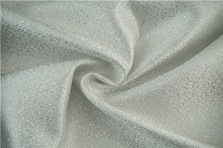 2018爆款 薄纱梭织金属丝提花布 亮光印花底布 童装女装箱包面料