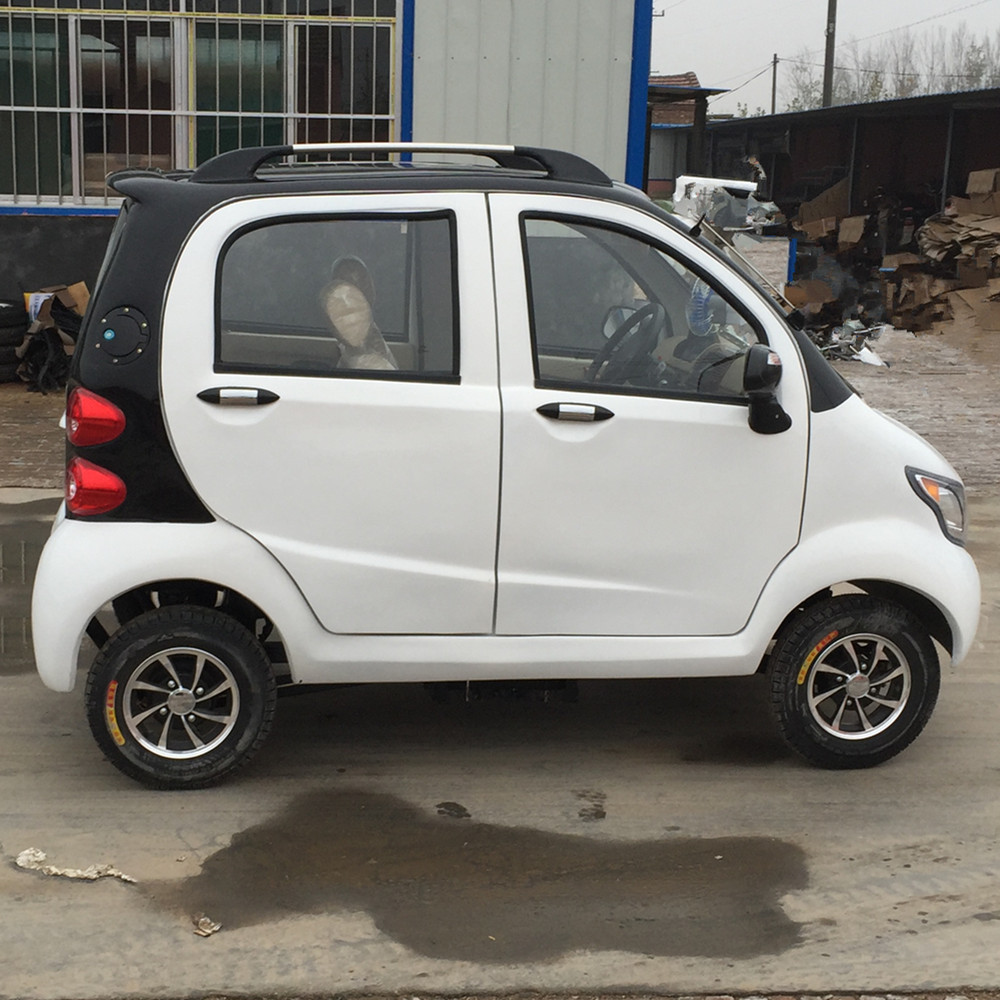 新款电动汽车成人四轮电动轿车全封闭式老年代步车家用四轮车