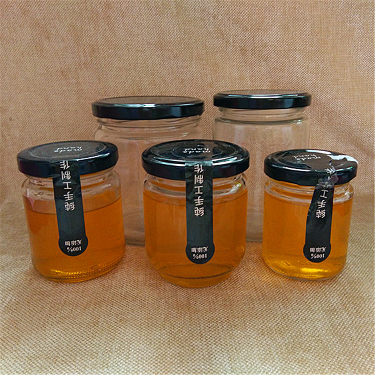 150毫升酱菜玻璃瓶 果酱瓶玻璃瓶 蜂蜜瓶 罐头瓶 厂家直销含盖