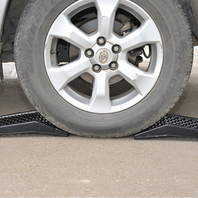 车用防滑板一对两片 车轮挡轮器防滑防撞 汽车安全用品量大价优