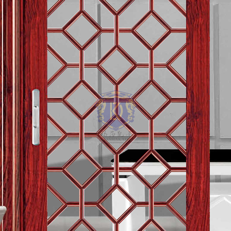 【玛莎凯蒂】厂家** a-9006中式精工格条 新款推拉门.