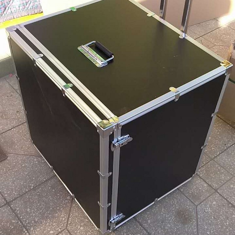 拉杆航空箱定制铝合金包装箱易碎品精密仪器保护周转箱印刷logo