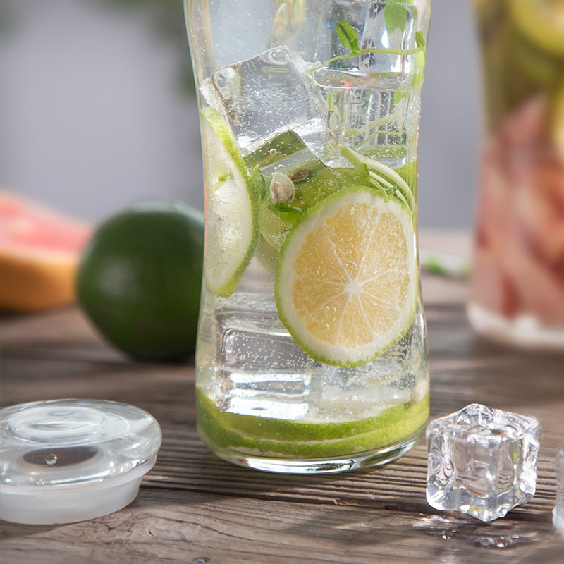 利比潮流瓶 创意果汁瓶 饮料瓶701多用途密封玻璃瓶565ml