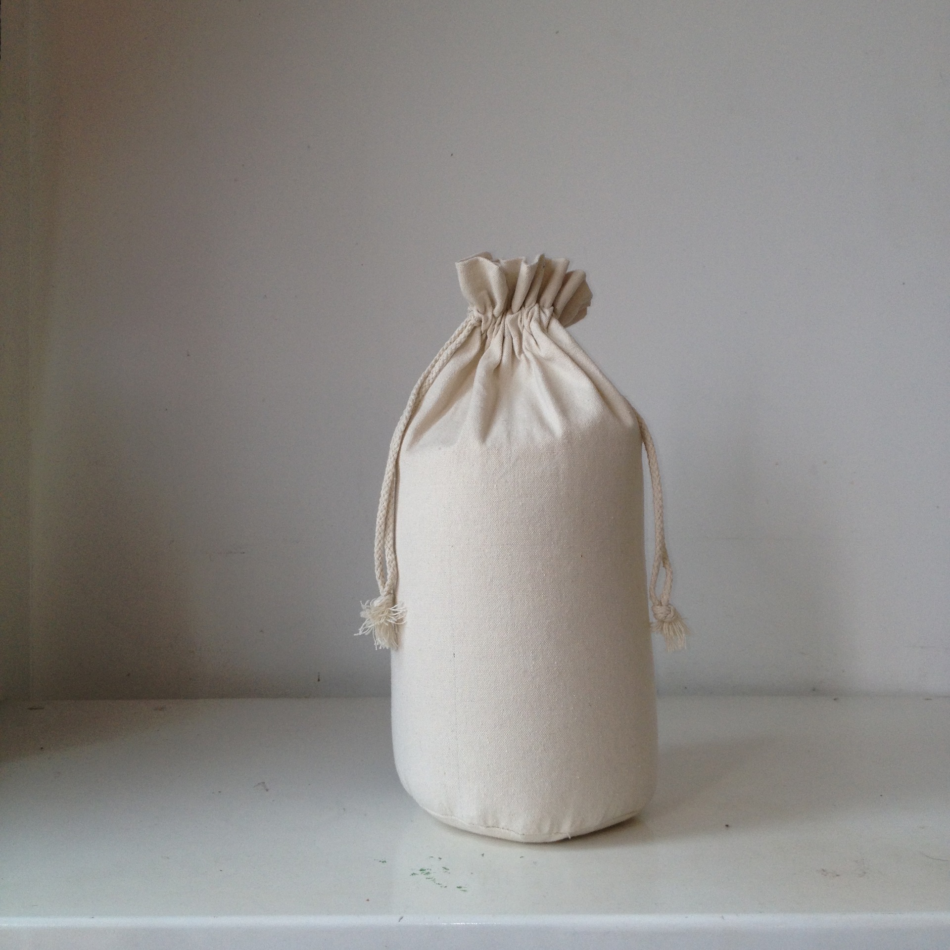 厂家定做大米包装袋五谷杂粮棉布袋面粉包装袋束口抽绳袋