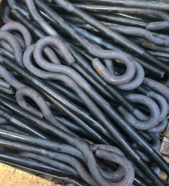 钢结构预埋螺杆地脚螺栓异型7字l型9字型m1620243036承接定做