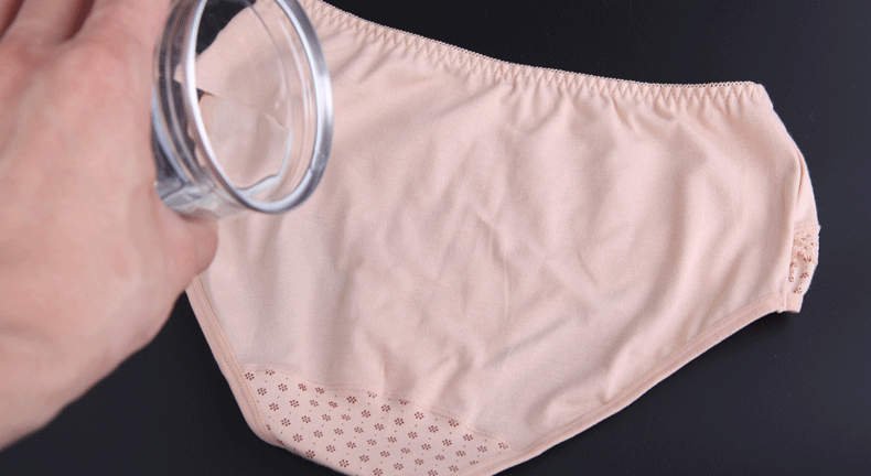 棉质 蕾丝中腰印花三角内裤 南极人热卖5条礼盒装女士棉质面料