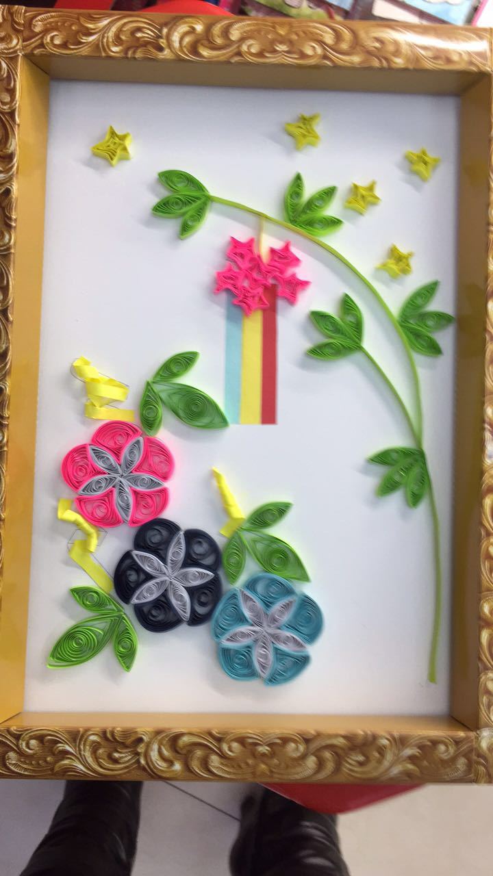 【名芫】衍纸 36色渐变色系衍纸条 10mm宽54cm长 衍纸材料包批发