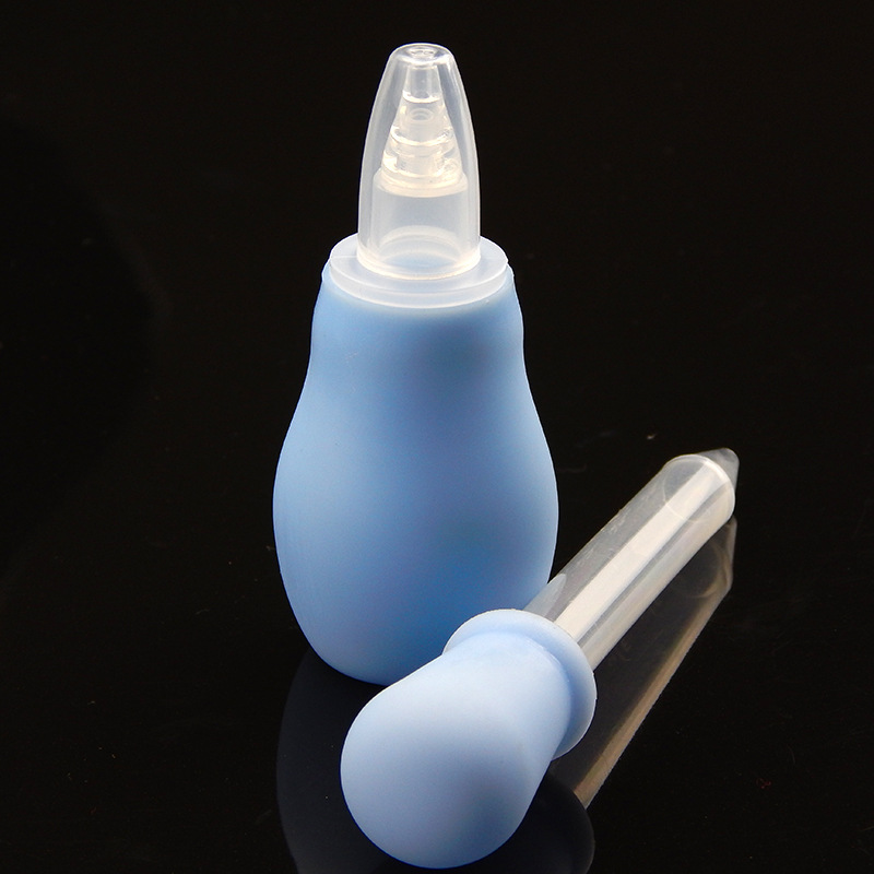 新款婴幼儿硅胶吸鼻器 厂家批发专用洗护用品母婴用品 现货直销