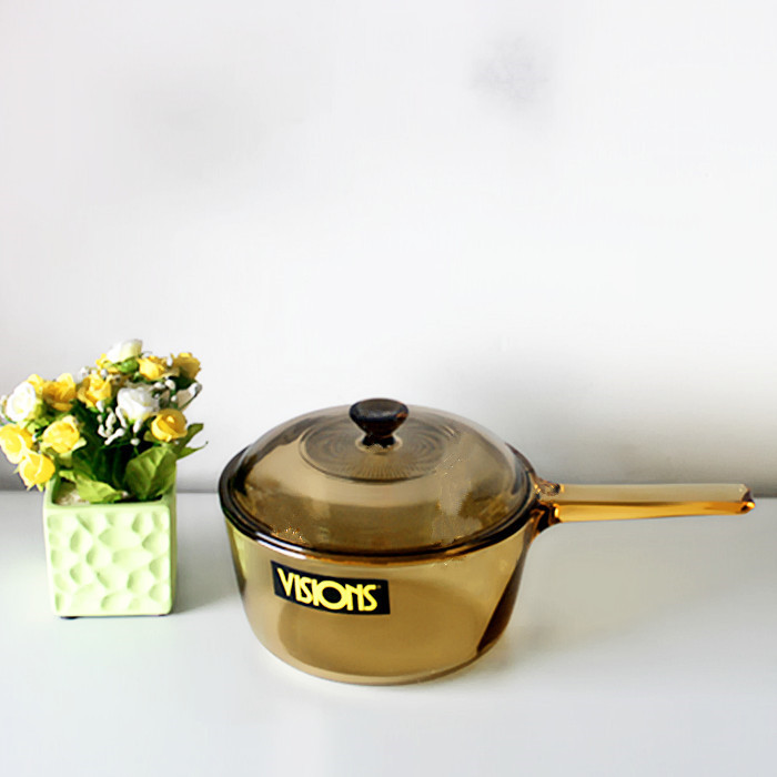 5l1.5升 单炳锅琥珀玻璃锅奶锅炒锅辅食锅-民族乐器产业网