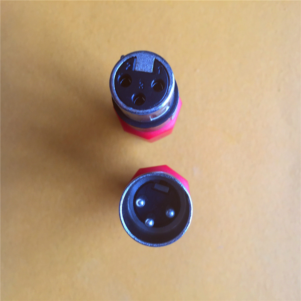 三芯卡侬头 电脑摇头灯帕灯接头 卡农插座