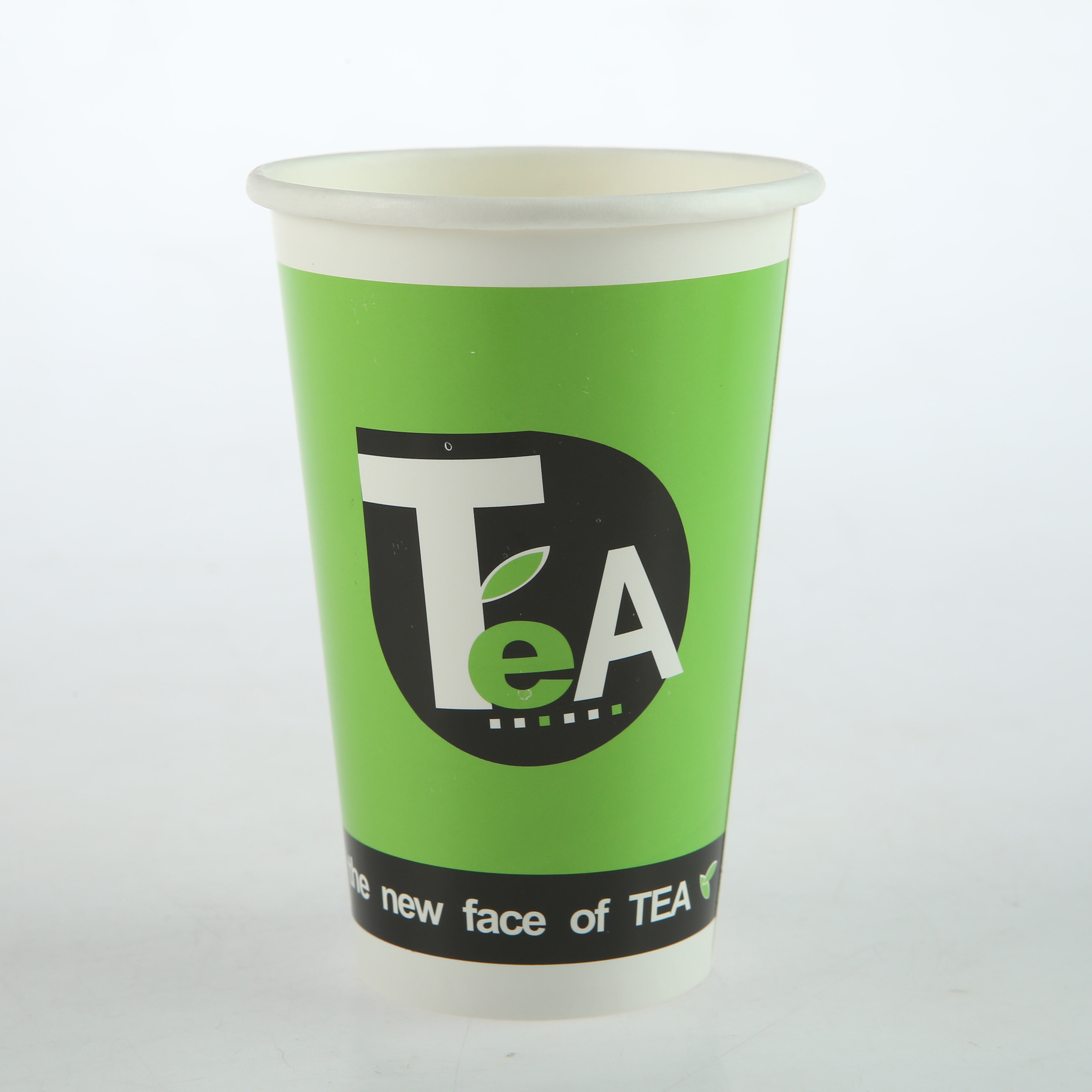 厂家批发一次性加厚广告纸杯 中空双层奶茶豆浆杯现货批发 纸杯