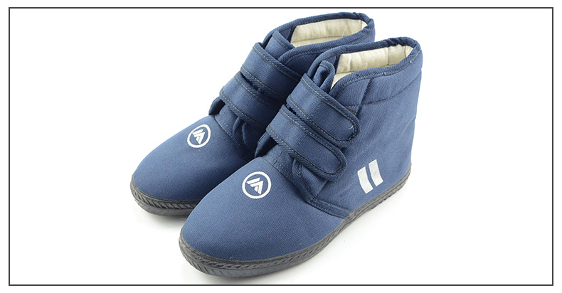 厂家批发高帮搭扣囚棉鞋 反光标志防滑耐磨男女监狱囚鞋量大从优