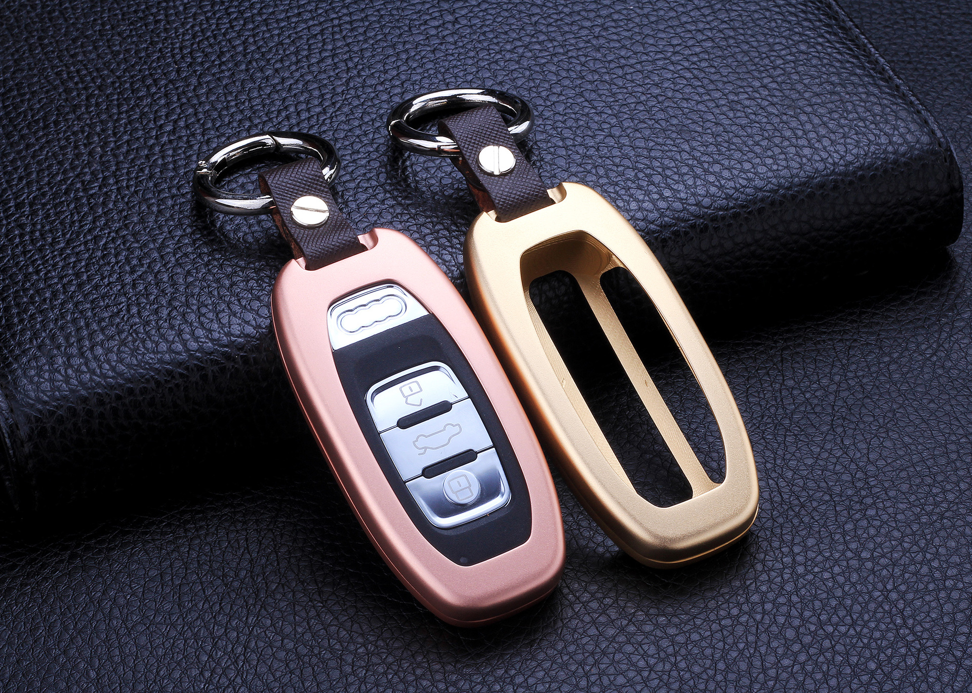 only in audi key a6l aluminum alloy metal sleeve
