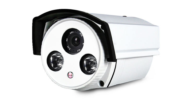 监控摄像头高清1200线红外线摄像头夜视室外监控探头监控机监控器