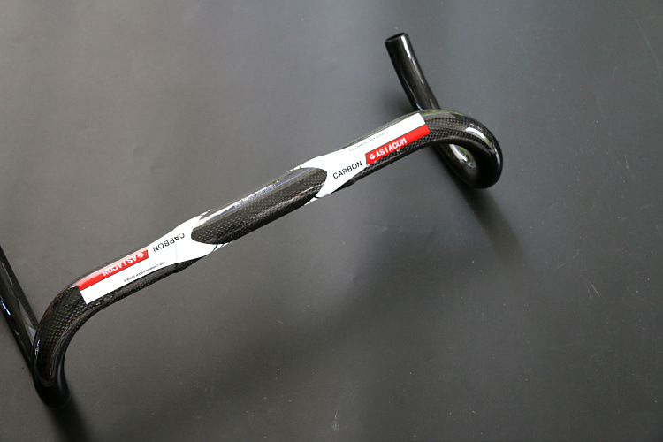 特价正品asiacom 全碳纤维公路车小弯型弯把 破风弯把 跑车把3k纹