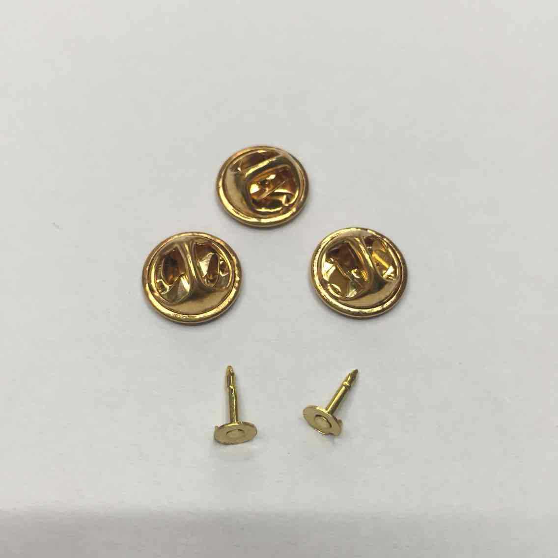 胸针扣蝴蝶扣针扣胸章针扣