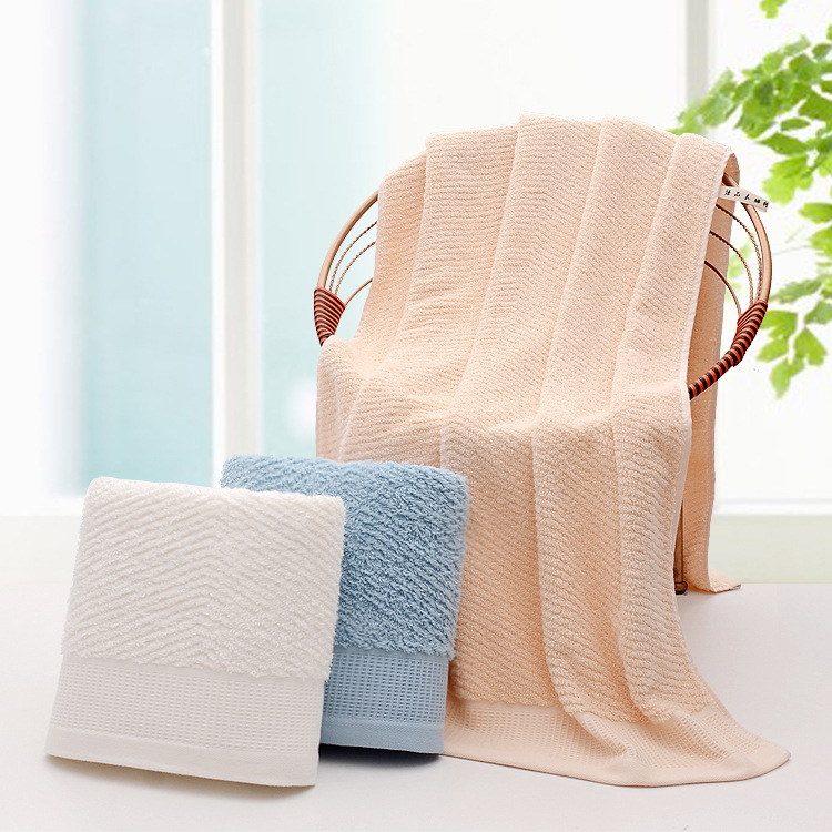 Light Luxury Xinjiang Long-Staple Cotton Class a Standard Pregnant and Baby Quality Pure Cotton Bath Towel Gao Yang Towel Wholesale