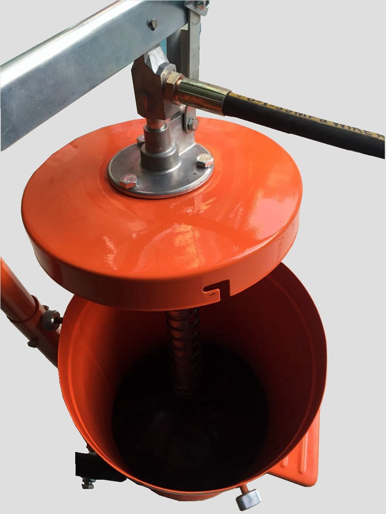 禄达ld7007型手动黄油机16l手压式高压加注机 注油器加油设备