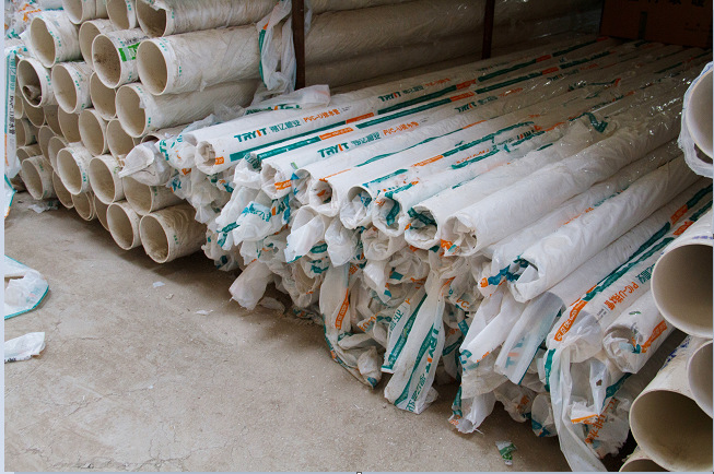 重庆名牌 得亿pvc管 pvc阻燃 穿线管 家装线管 电工套管