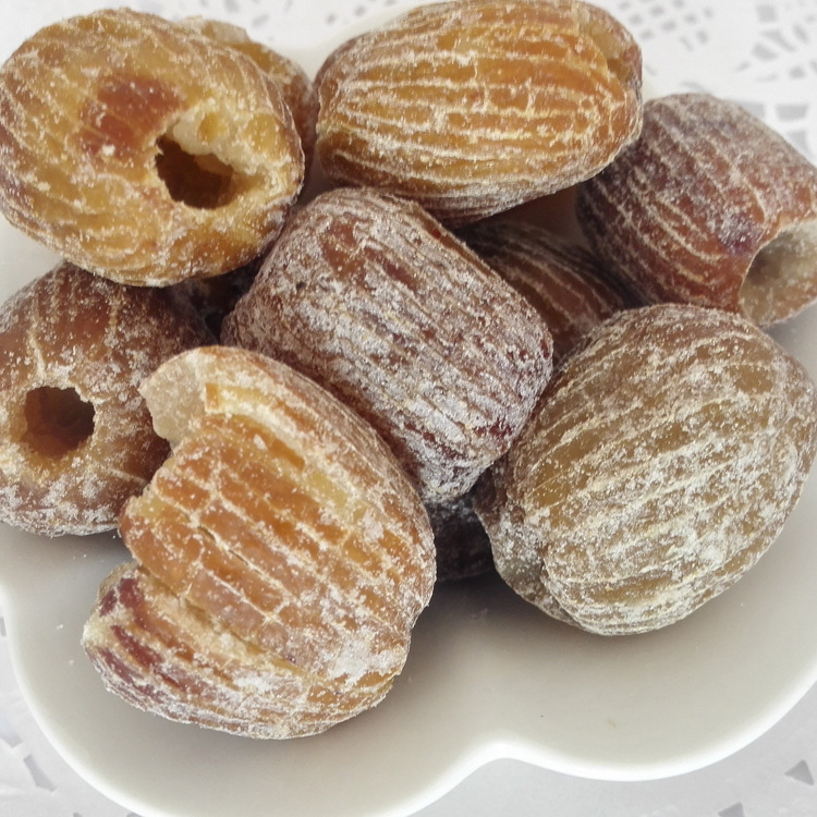 无核金丝硬蜜枣500g 儿童休闲零食散装