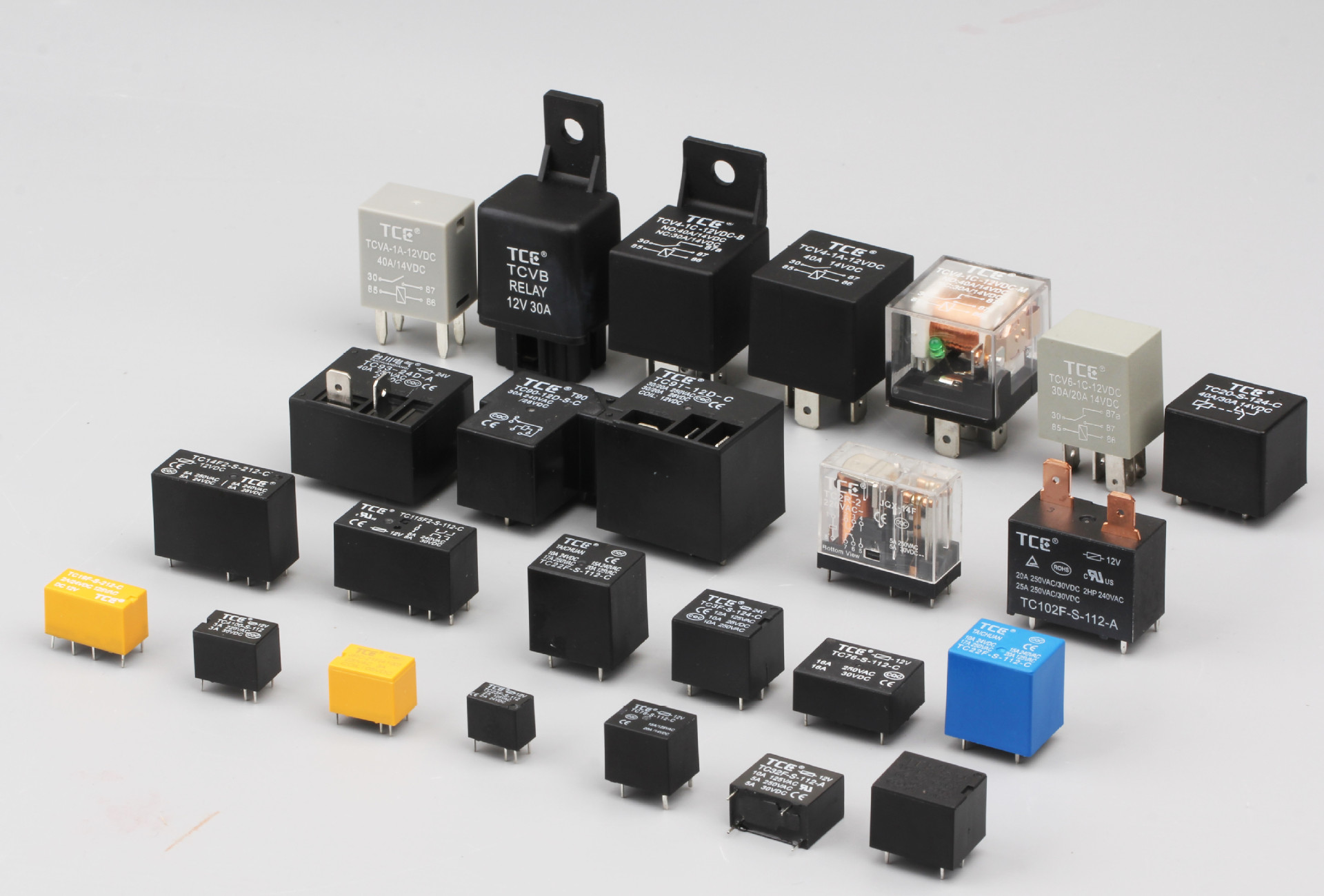 tce 继电器 一组常开 t93 24v