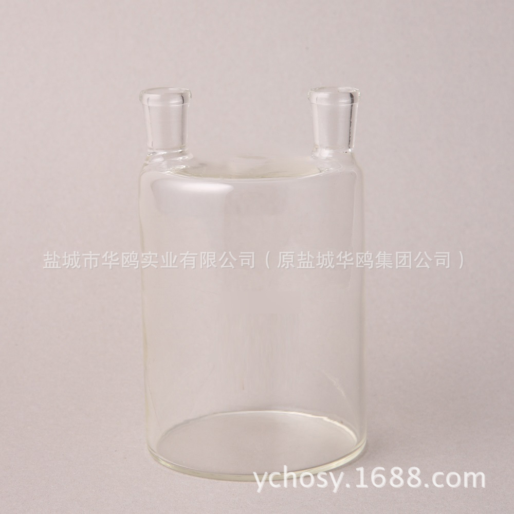 华鸥双口瓶250ml厂家批发双口瓶250ml批发高硼硅两口烧瓶