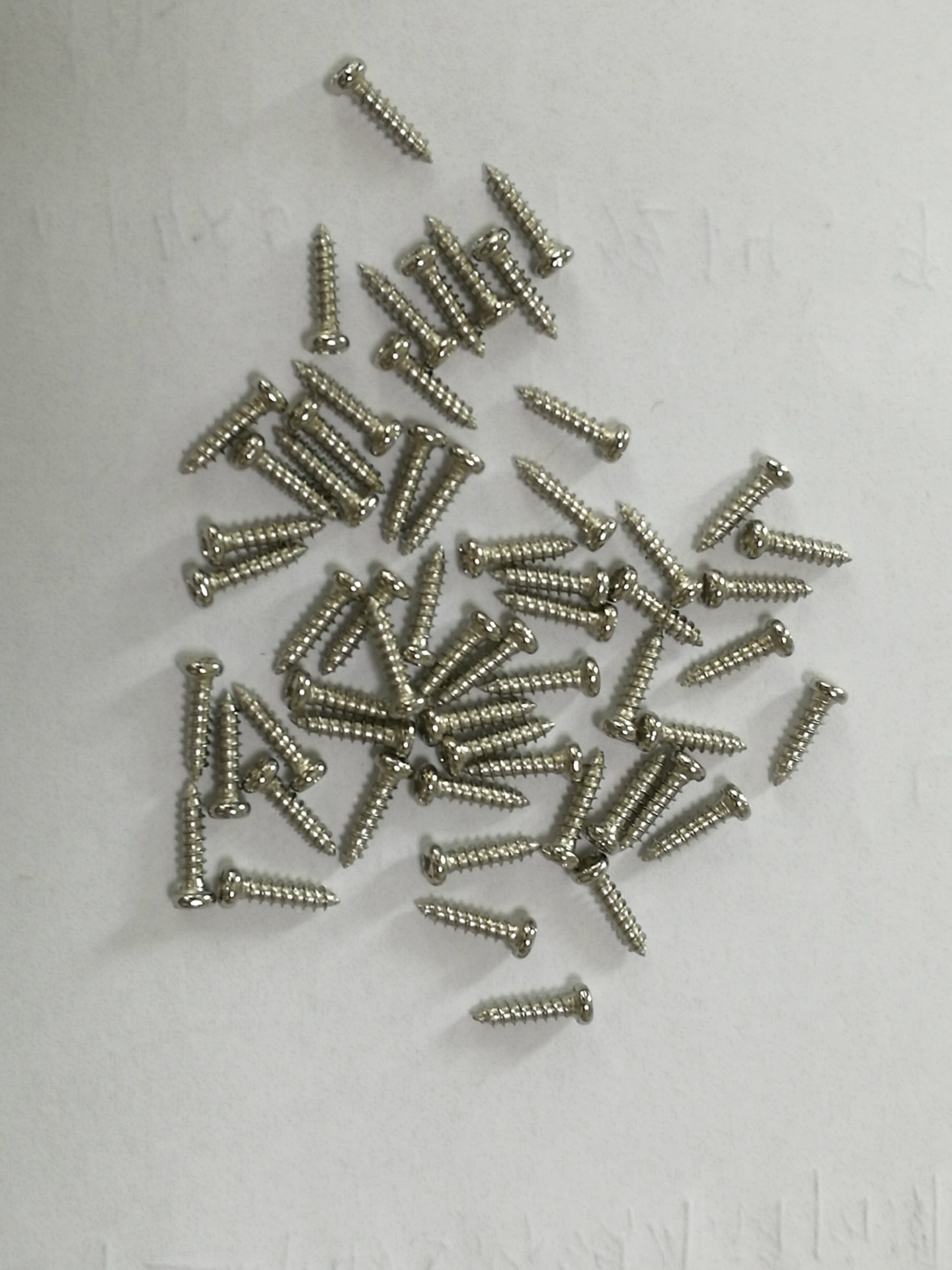 pa镀镍小螺钉 m2*4/5/6/8/10/12/14/16~30 圆头十字小自攻小螺丝