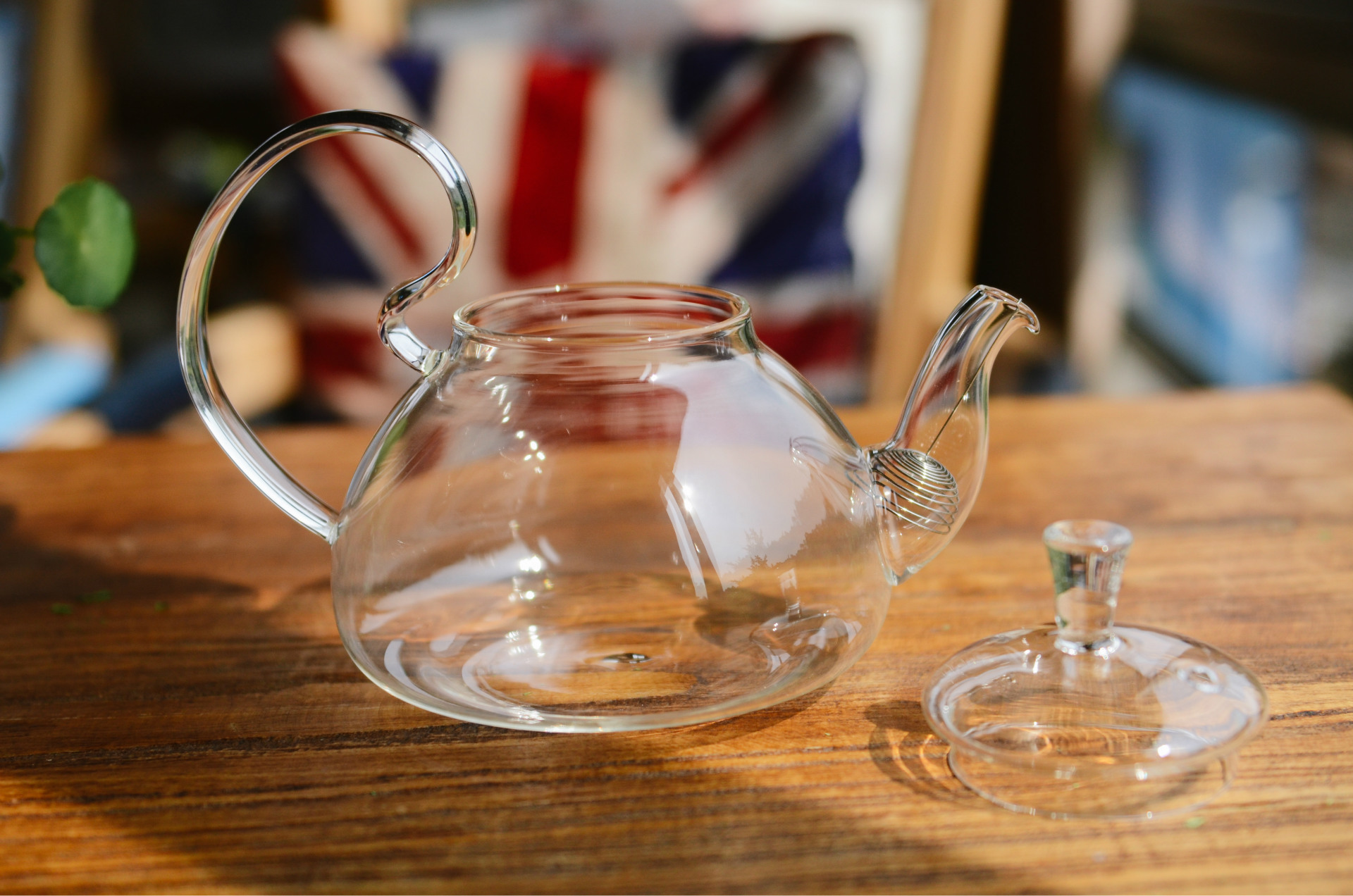 h02高硼硅玻璃茶壶欧式典雅造型耐高温