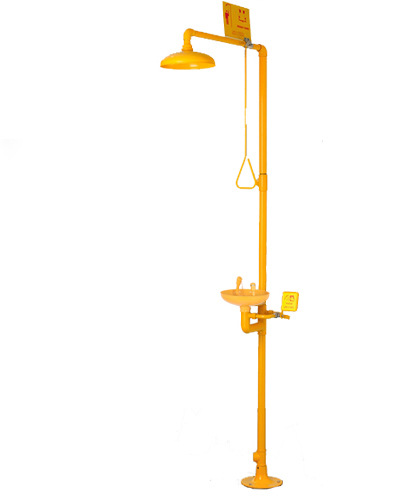 复合式淋浴洗眼器,紧急喷淋,实验室用304不锈钢,厂家直销