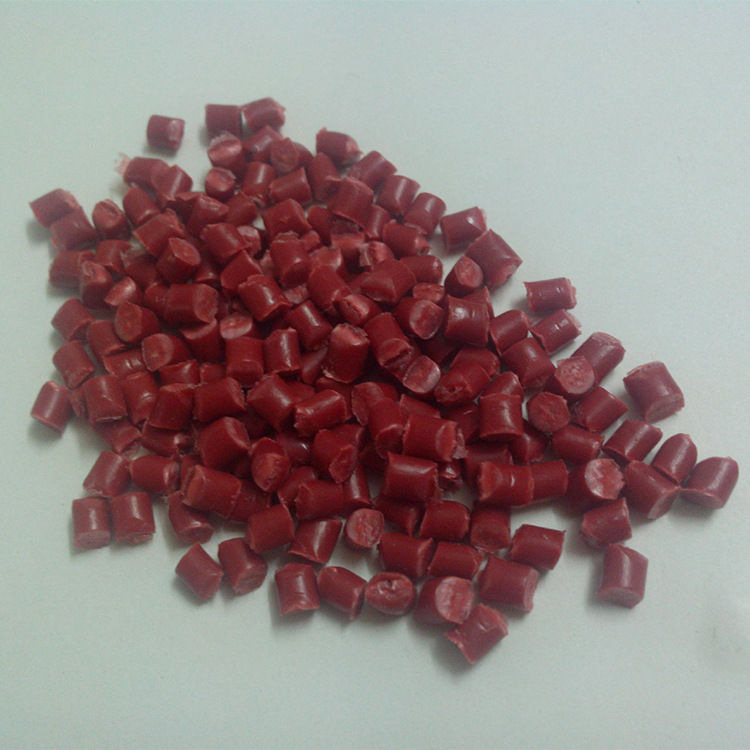 厂家直销 注塑二级聚丙烯 红色pp再生料 优质阻燃级pp颗粒 批发