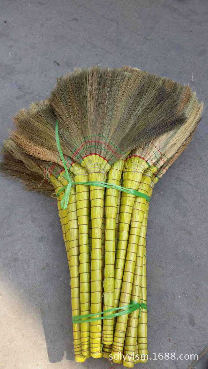 厂家直销芒草扫把笤帚凤尾草扫把学校家居清用品百货地摊货源