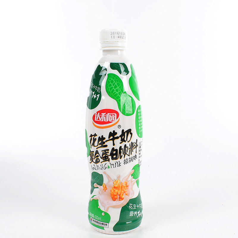 达利园 花生牛奶 复合蛋白饮料 原味 核桃味 250ml12包整箱 批发-石榴
