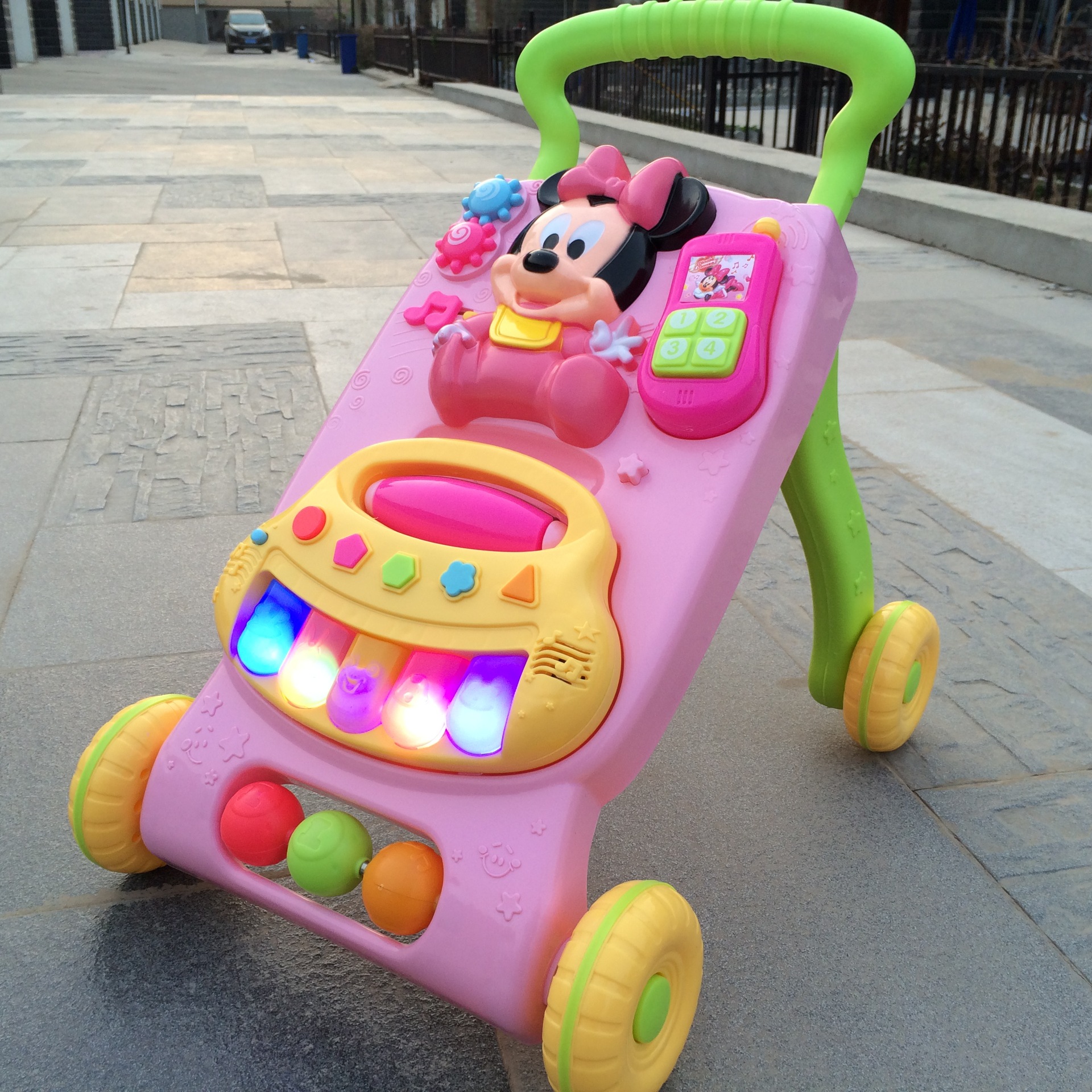 婴儿学步车手推车1-3岁儿童音乐玩具宝宝