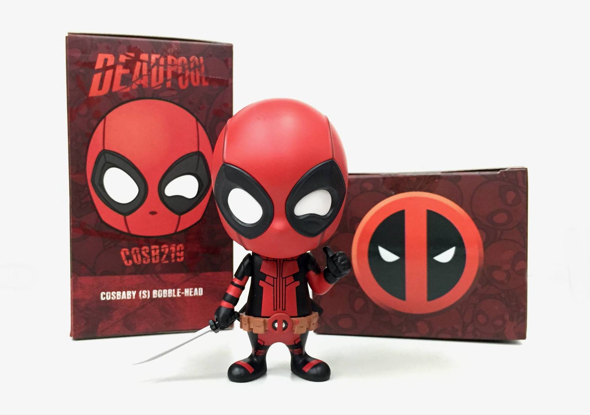 车载ht hottoys 死侍 cosbaby220/221 迷你q版小贱贱死侍现货