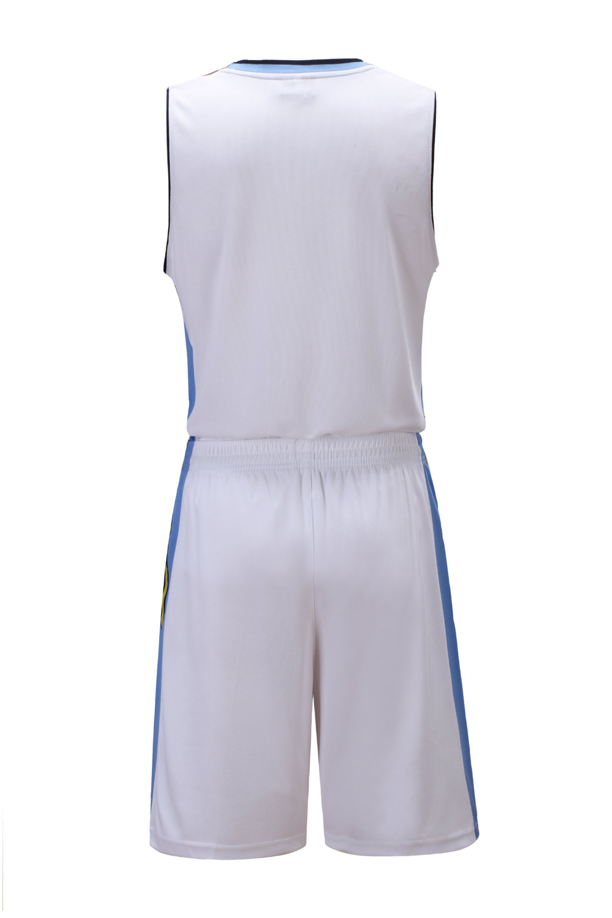 掘金队空白版篮球服套装光板团队比赛出场球衣批发可定制diy