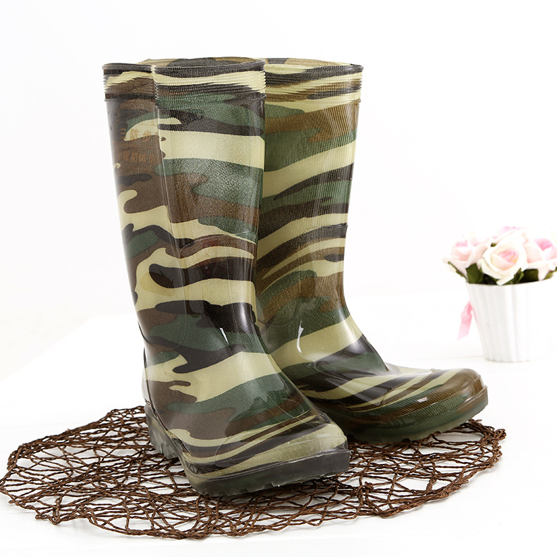 高筒水晶白色雨鞋雨靴 防水长筒耐酸碱劳保水靴卫生靴厂家批发