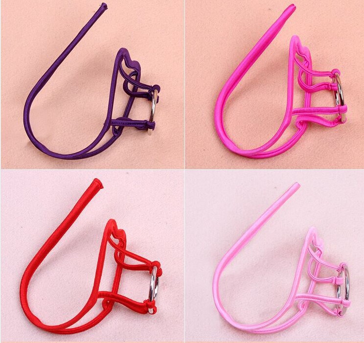 男士粉色性感镂空蕾丝边c字裤 隐形c字裤批发性感内裤一件代发