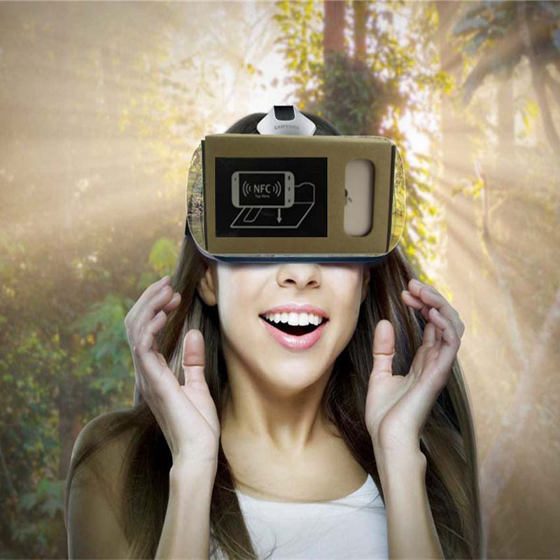 新款diy vr 头戴式手机虚拟现实3d眼镜真幻谷歌暴风魔镜厂家直销
