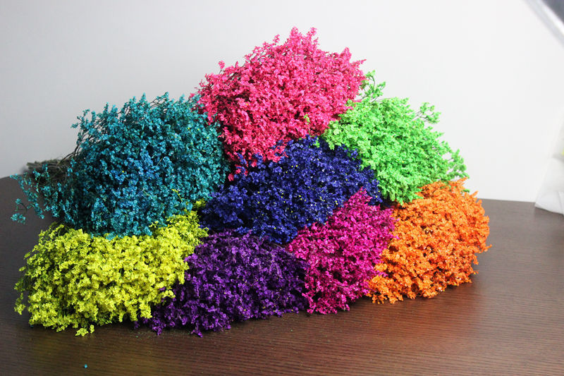 彩色水晶草云南干花基地直供八色