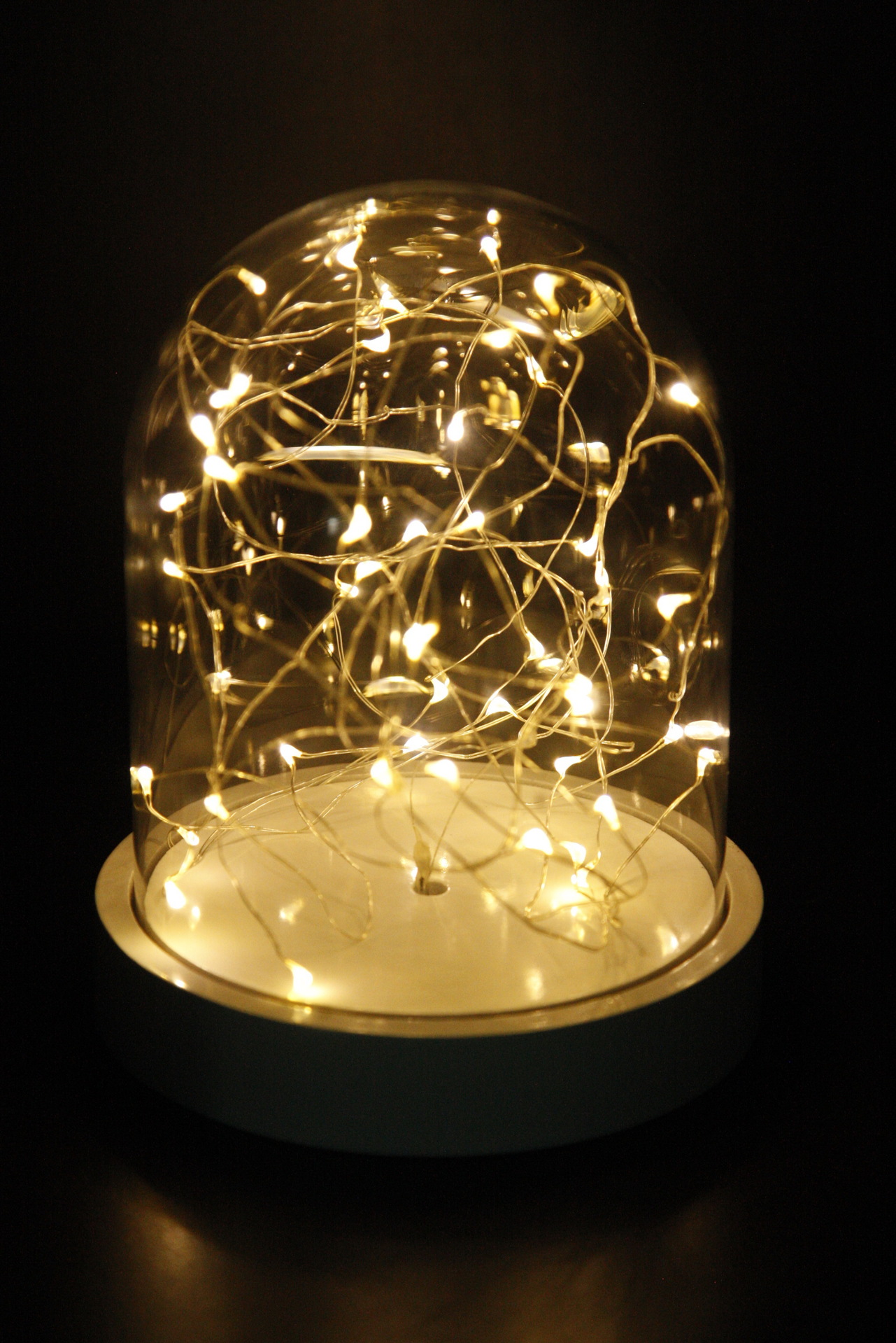 dome穹顶玻璃铜线灯,透明或者喷色,电